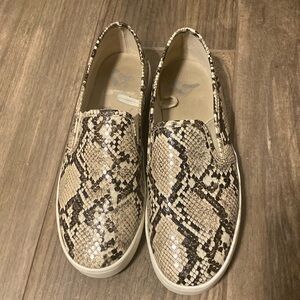 Snake skin sneakers